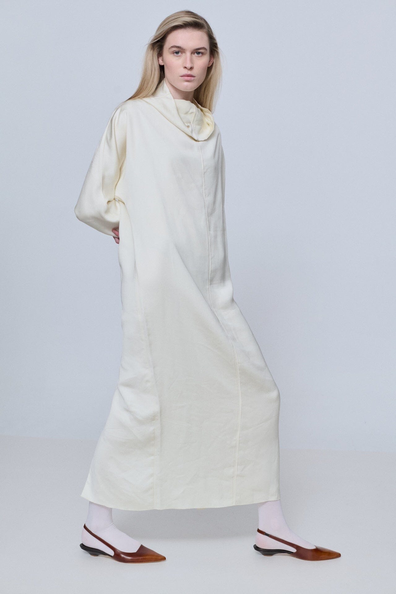 Harper Slingback Flats in Caramel Brushed Leather Harper AUGUSTA 