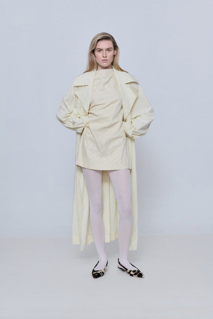 Harper Slingback Flats in Dark Cow Calf Hair Flat shoes AUGUSTA 