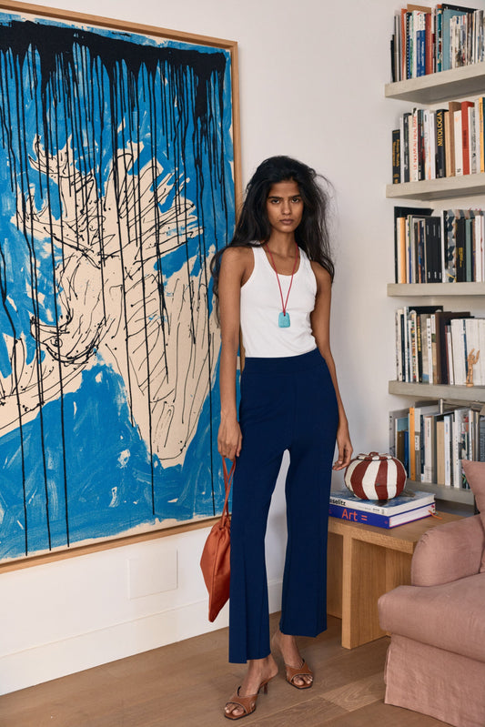 Harriet Pants Navy Trousers Laia Alen 