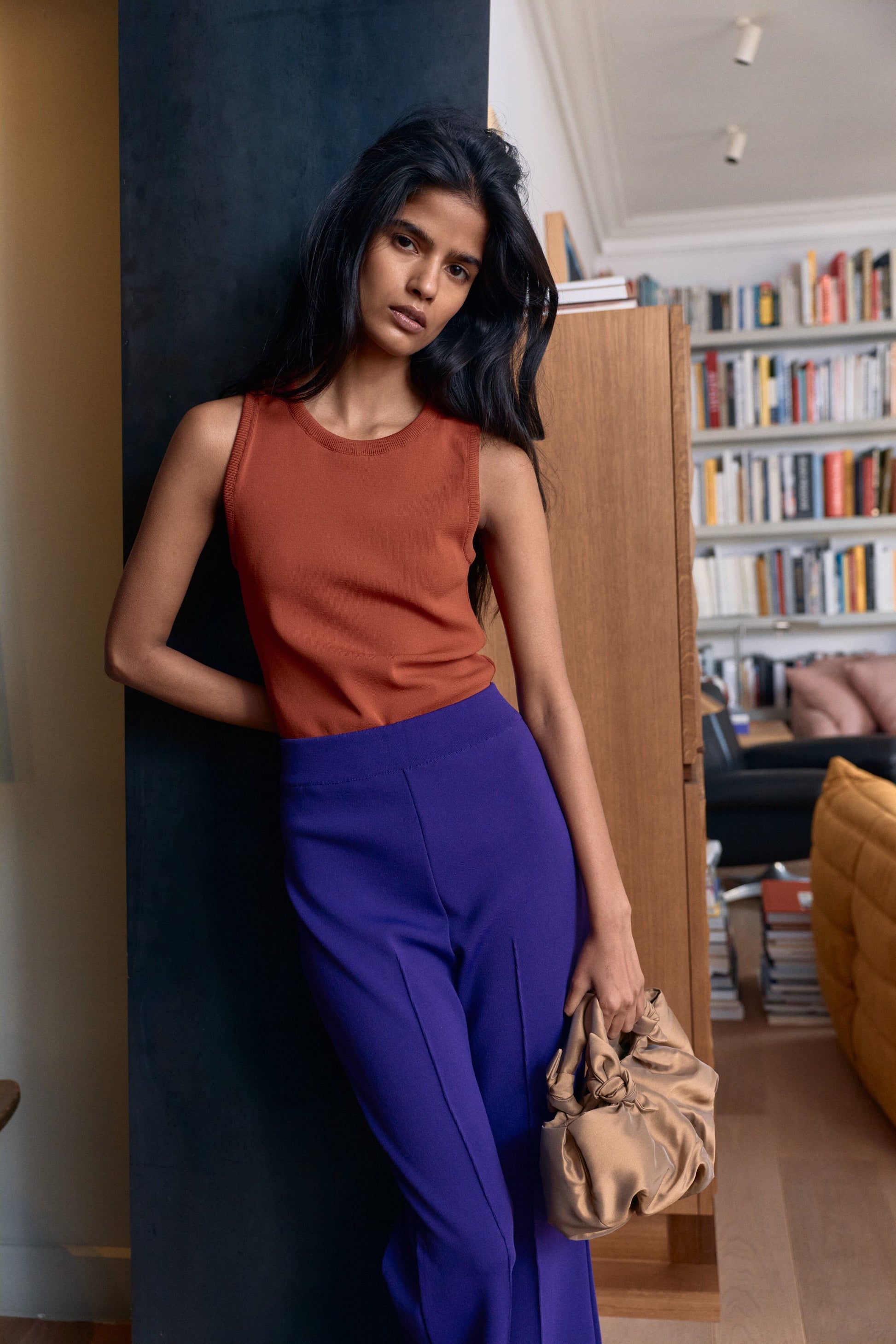 Harriet Pants Purple Trousers Laia Alen 