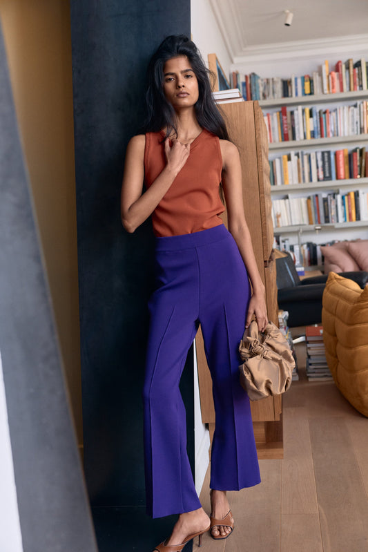 Harriet Pants Purple Trousers Laia Alen 