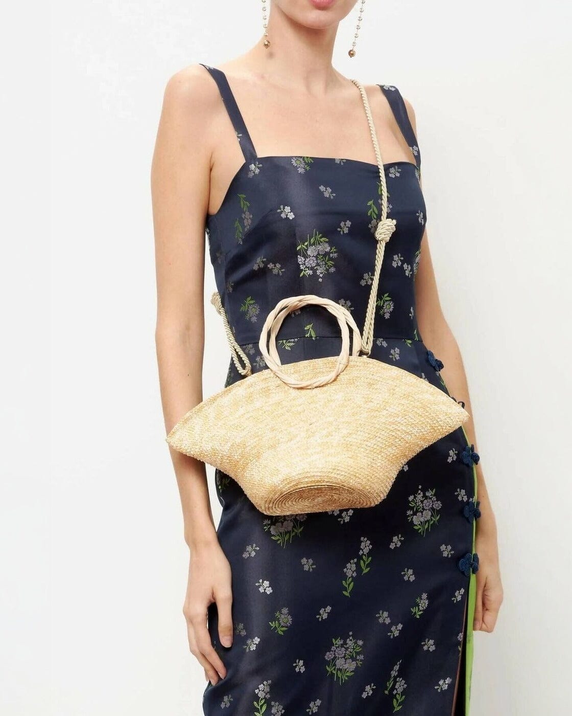 Hatbag Mini de paja de trigo Natural Mini bags Zahati 
