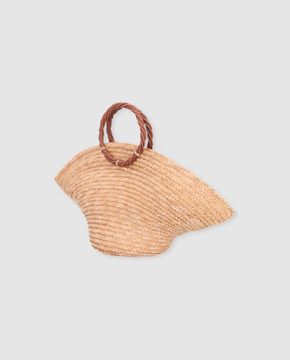 Hatbag Mini de paja de trigo topo Mini bags Zahati 