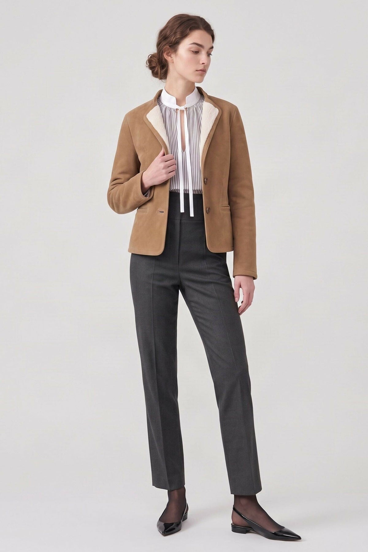 Hedda Shearling Coat Jackets Kolonaki 