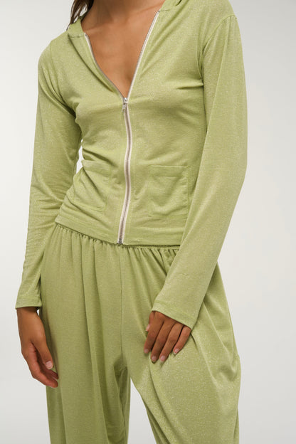 HOODED SWEATER SHINE Sweaters Commelle 