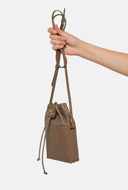 Inti Pouch Taupe Crossbody bags Moi & Sass 