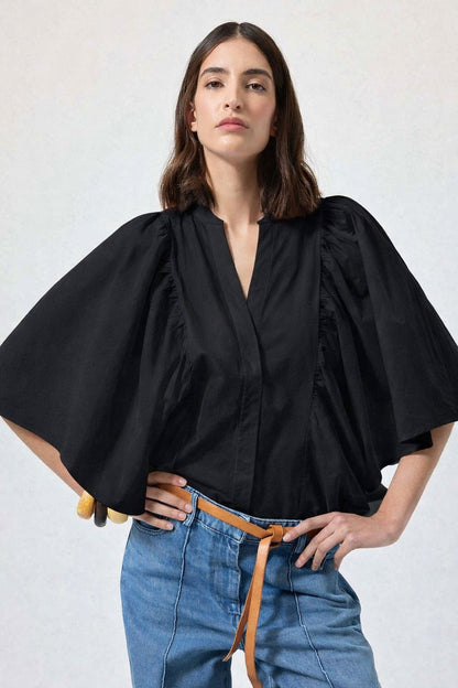 Irene Blouse Black Shirts & Blouses The Label Edition 