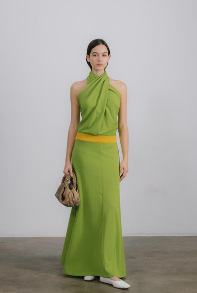 Isa Top Lime Green Shirts & Tops Laia Alen 
