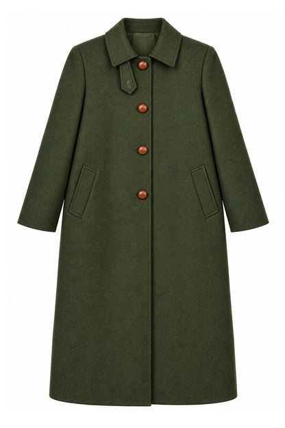 Isobel Green Coat Coats Kolonaki 