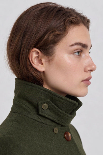 Isobel Green Coat Coats Kolonaki 