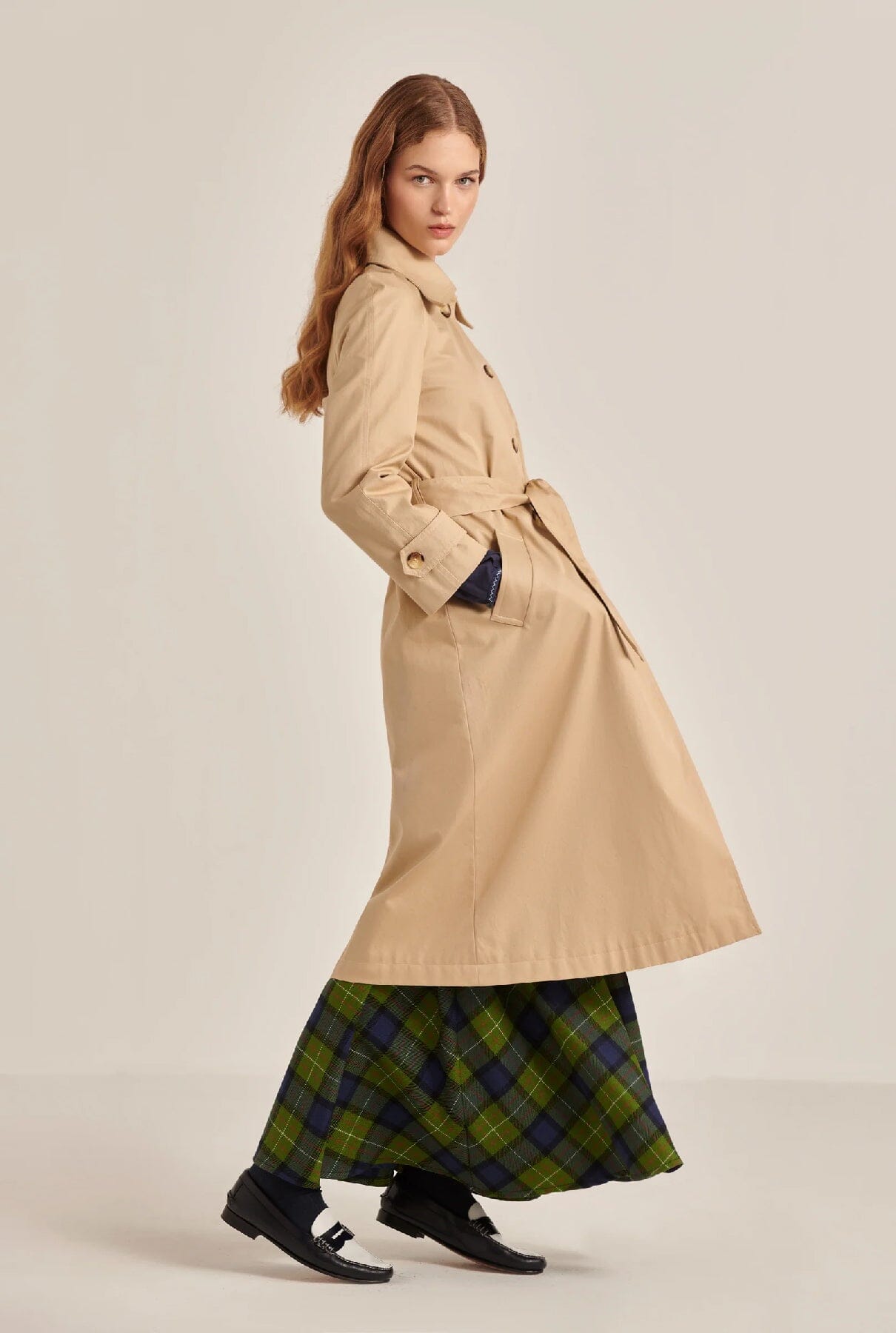 IVY BEIGE Coats Kolonaki 