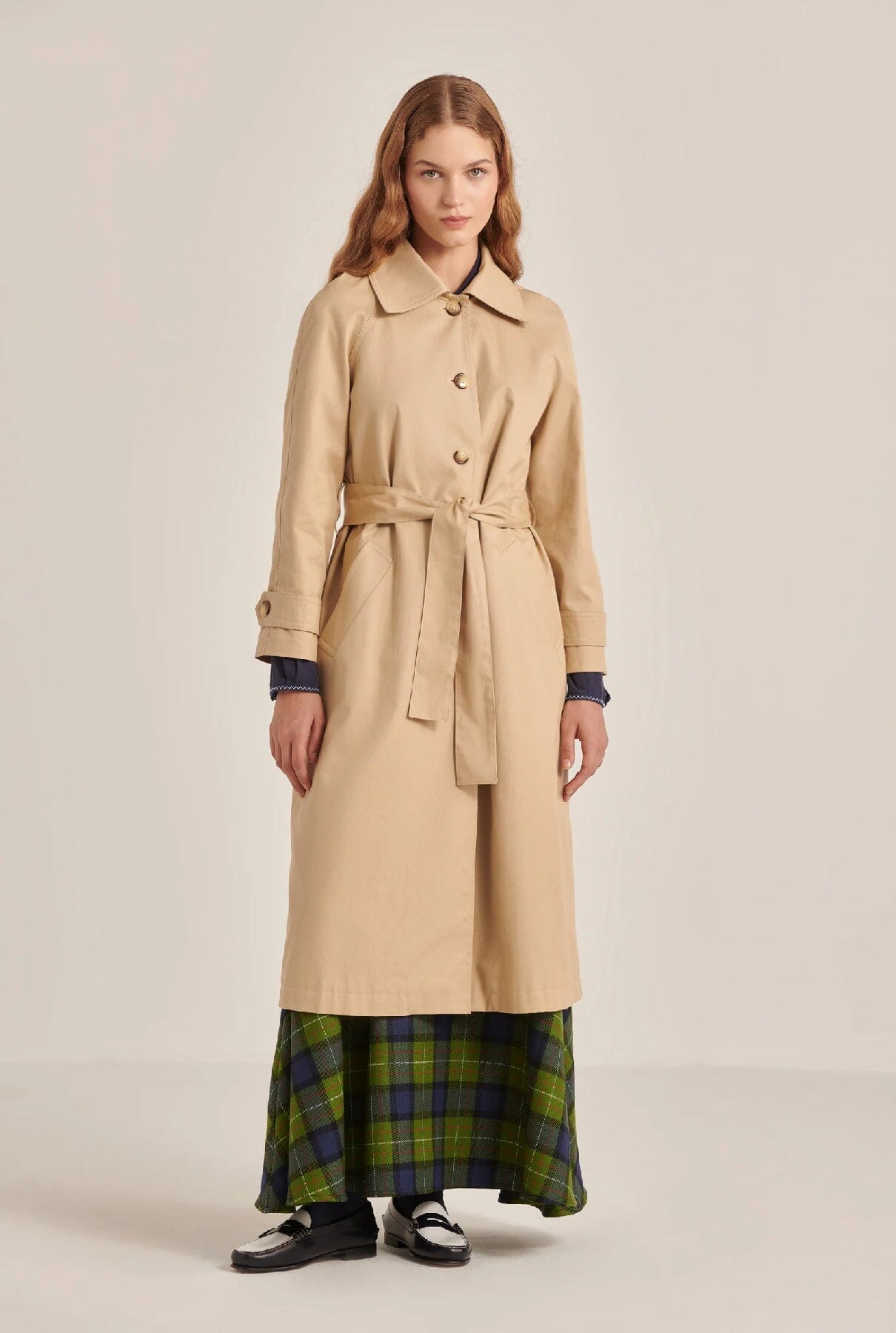IVY BEIGE Coats Kolonaki 