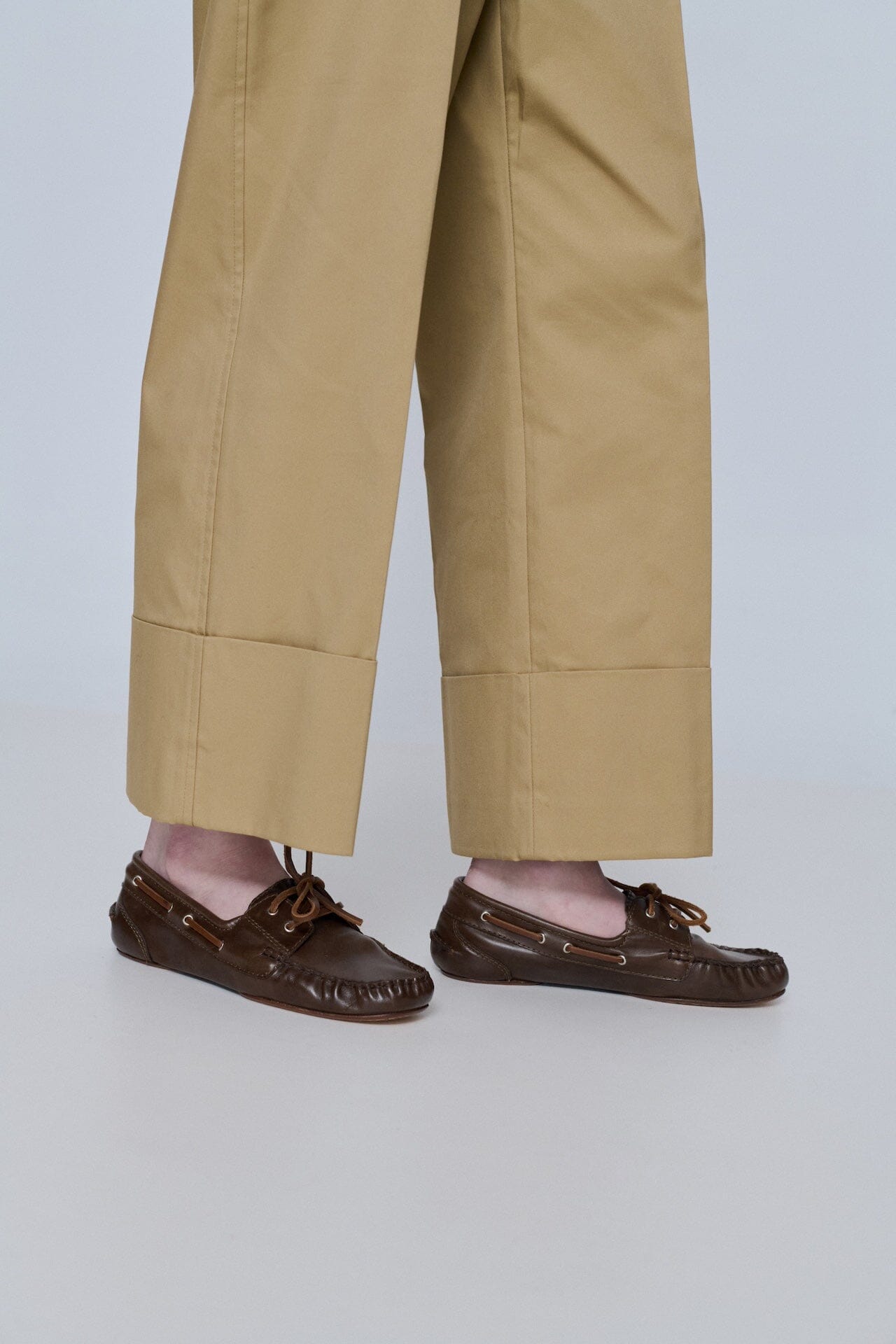 Ivy loafers in Chocolate Leather Loafers AUGUSTA 