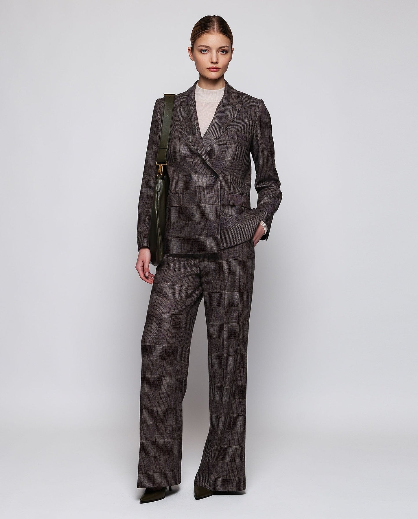 Jersey beige de canalé de lana MUJER / PRENDAS DE PUNTO / JERSEIS DE PUNTO Mirto 