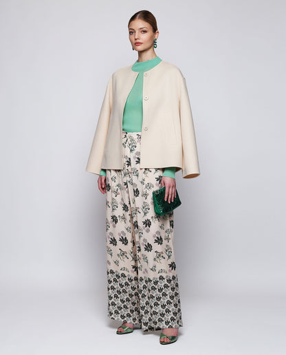 Jersey verde de canalé de lana MUJER / PRENDAS DE PUNTO / JERSEIS DE PUNTO Mirto 