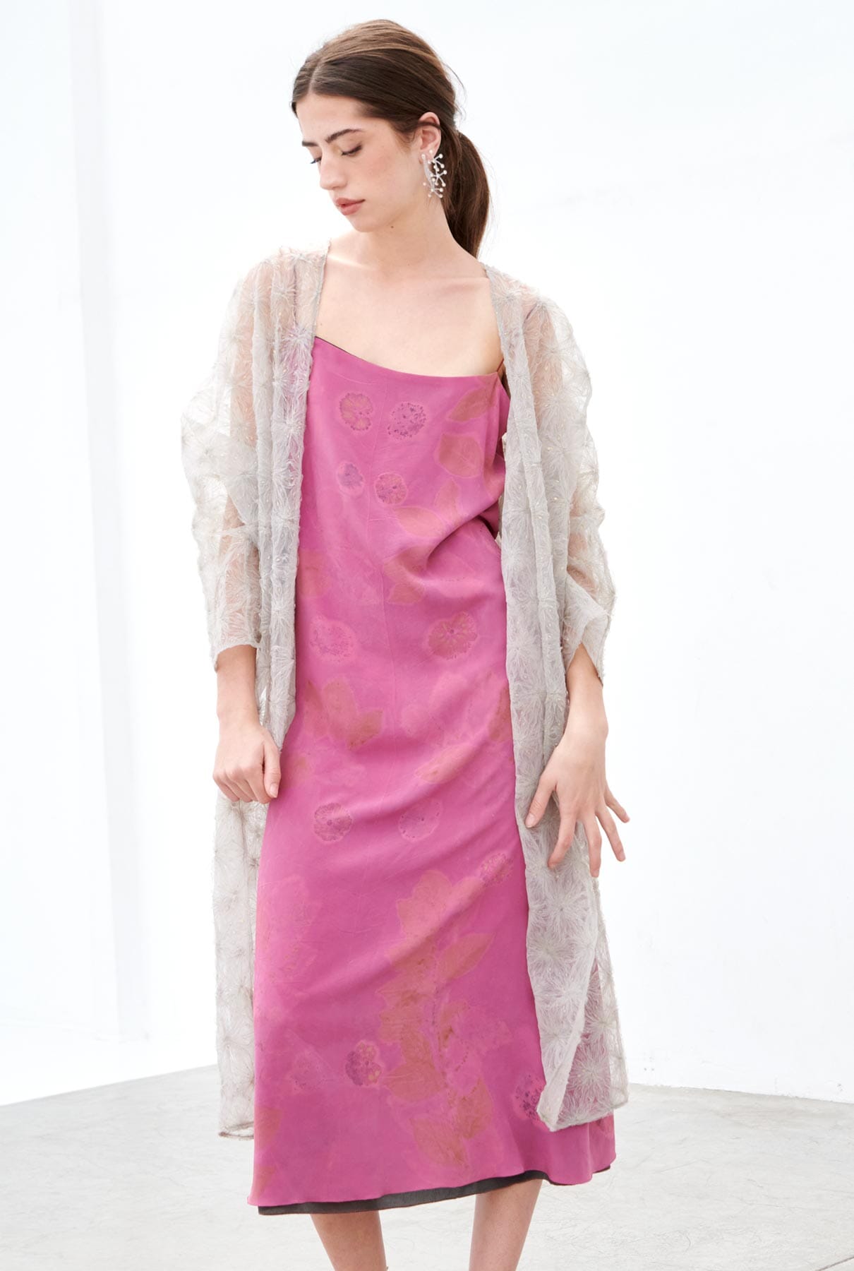 Joan kimono - gris perla WOMAN / DRESSES / KAFTANS Duyos 