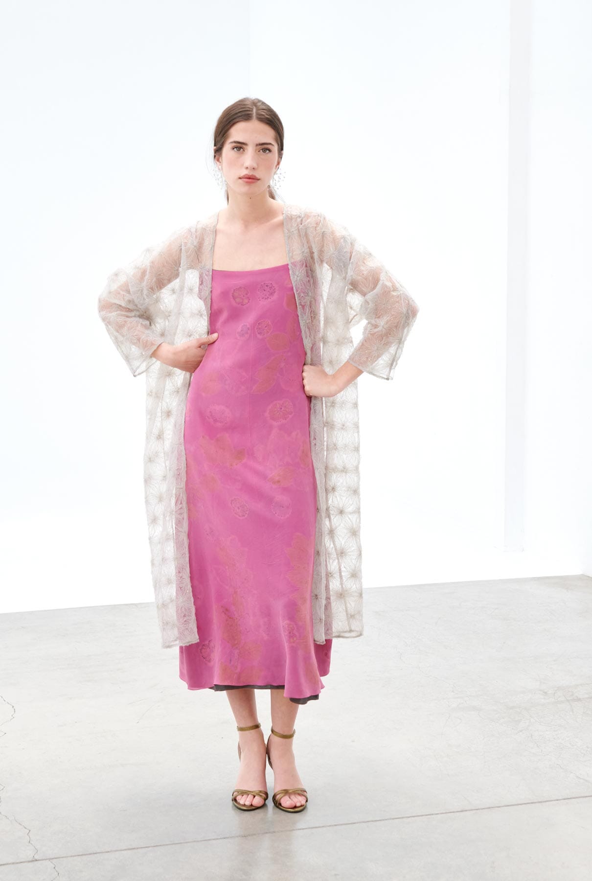 Joan kimono - gris perla WOMAN / DRESSES / KAFTANS Duyos 