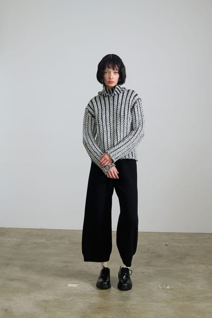 Joe Pants Black Pants and Shorts Carlota Cahis 