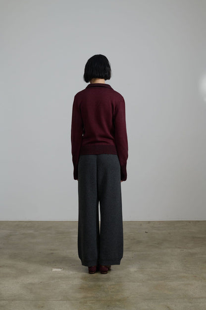 Joe Pants Grey Trousers Carlota Cahis 