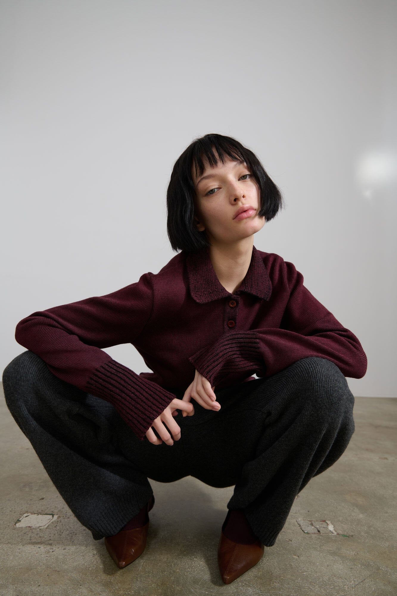 Joe Pants Grey Trousers Carlota Cahis 