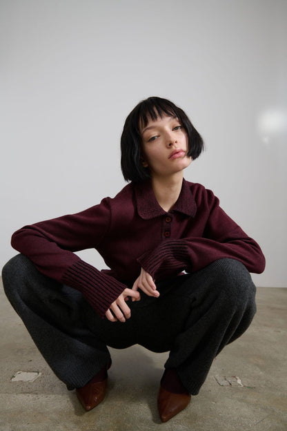 Joe Pants Grey Trousers Carlota Cahis 