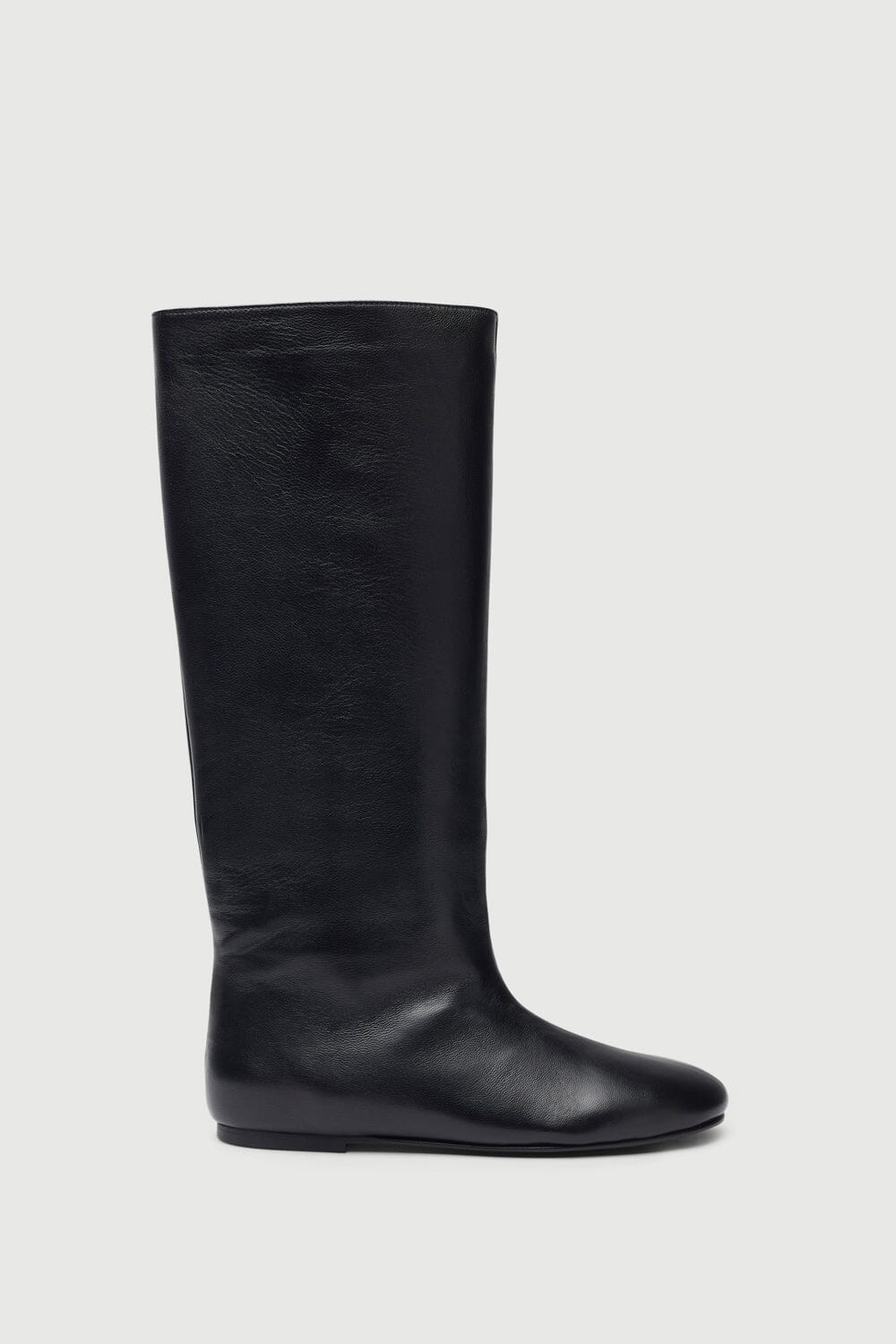 Juno Boots in Black Leather Boots AUGUSTA 