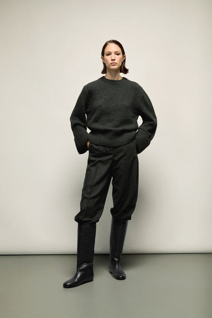 Juno Boots in Black Leather Boots AUGUSTA 
