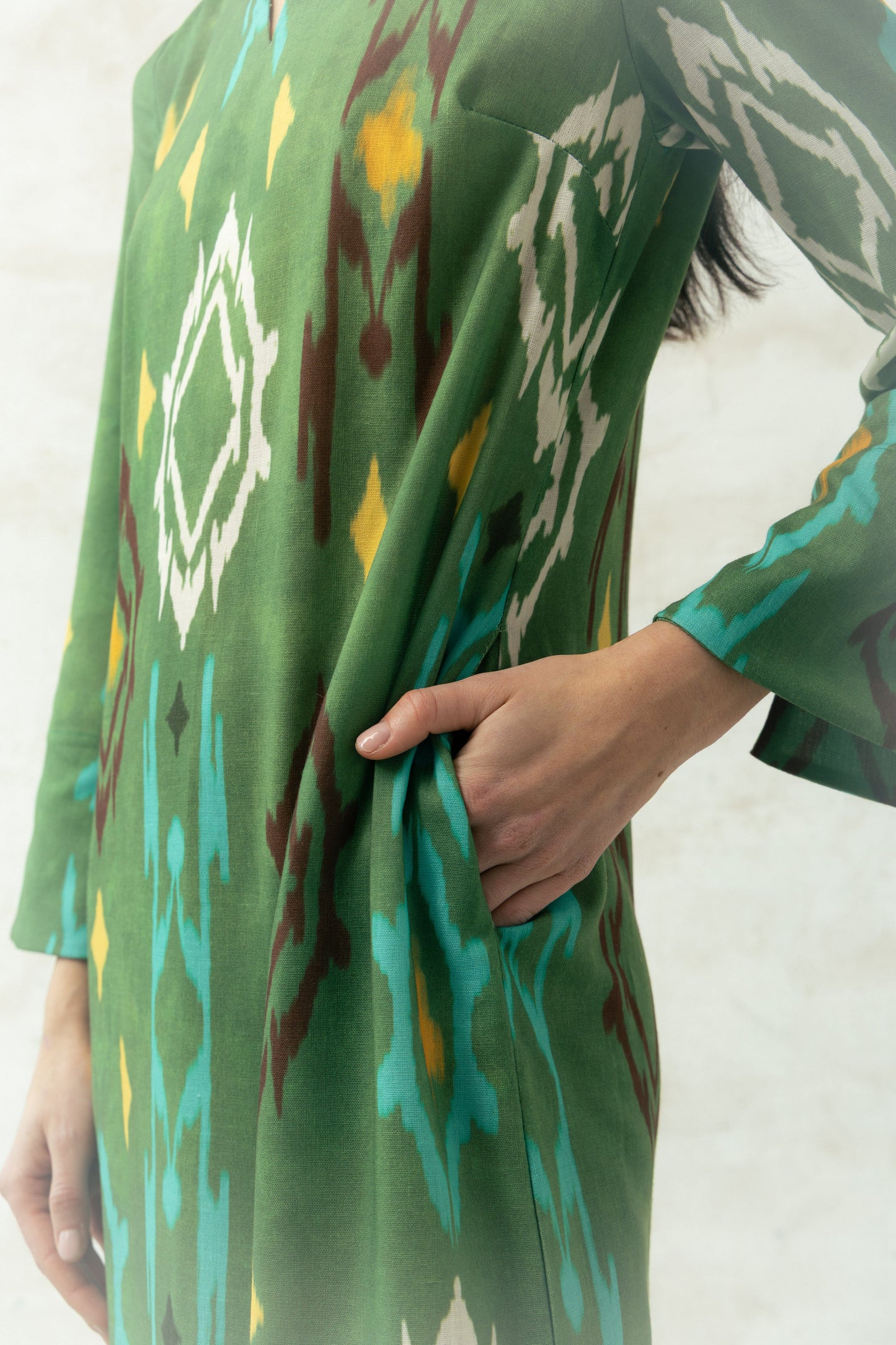 Kaftán Marcela Verde Dresses Julise Magon 