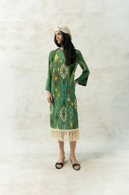 Kaftán Marcela Verde Dresses Julise Magon 