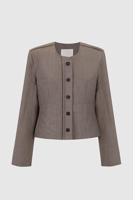 ‘Kaiku’ jacket in virgin wool Jackets Boscoier 