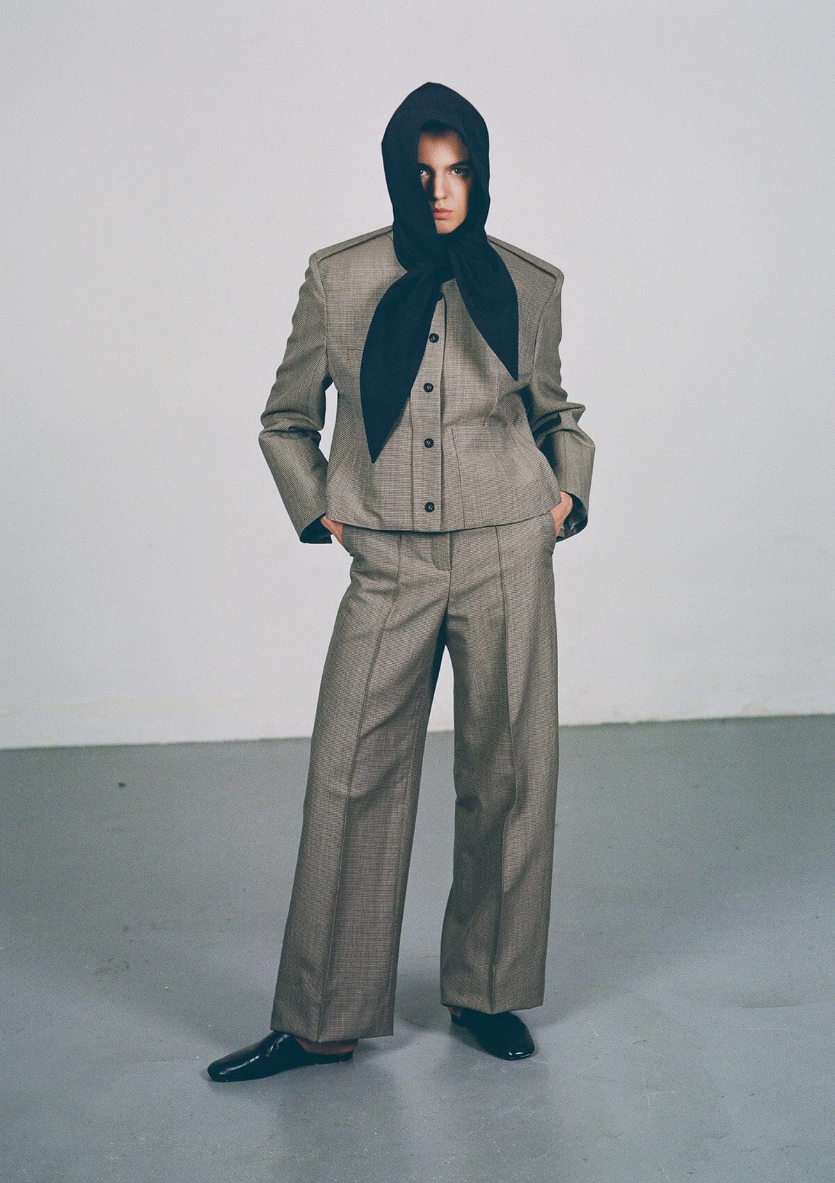 ‘Kaiku’ jacket in virgin wool Jackets Boscoier 