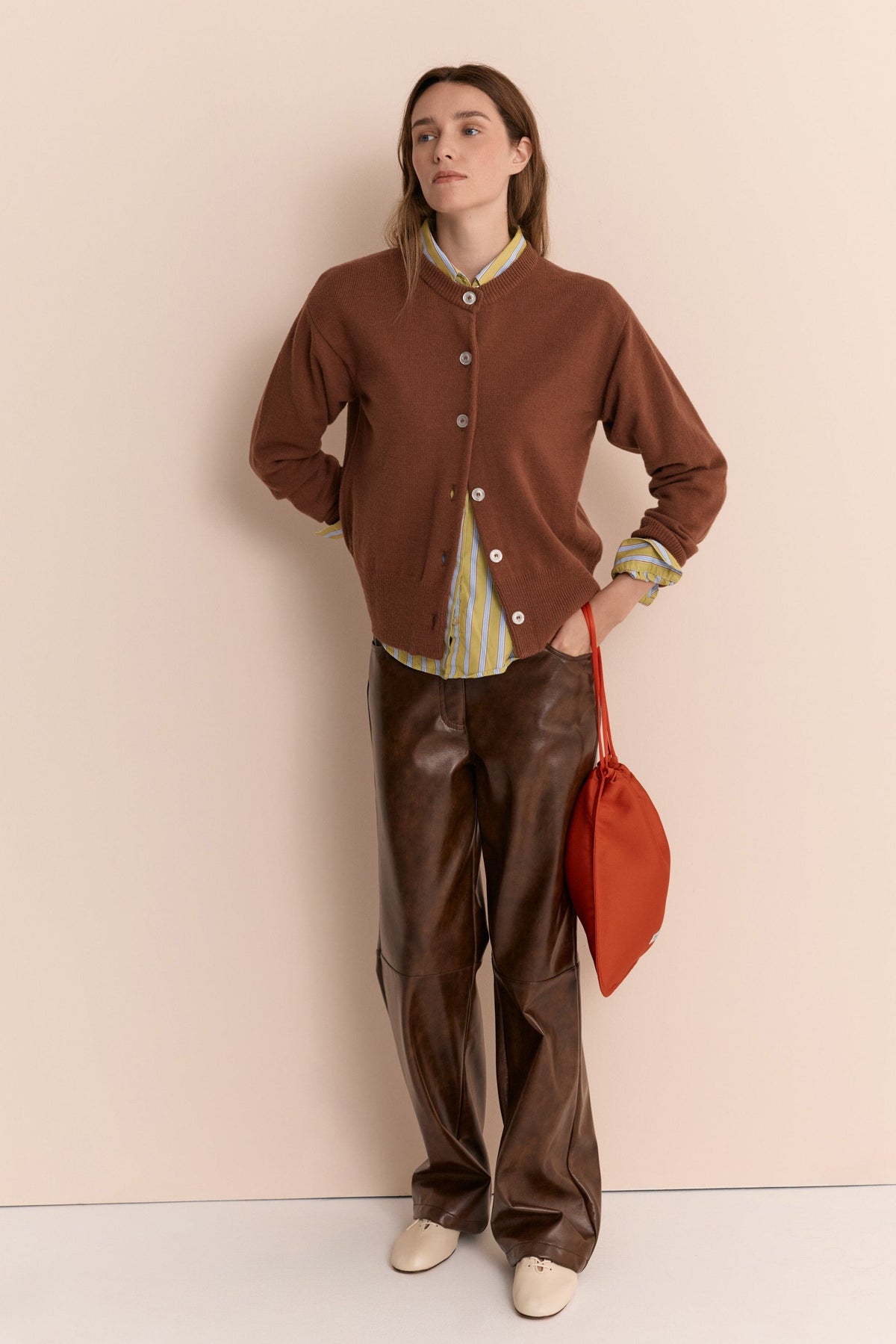 Kent Cardigan Brown Sweaters Laia Alen 