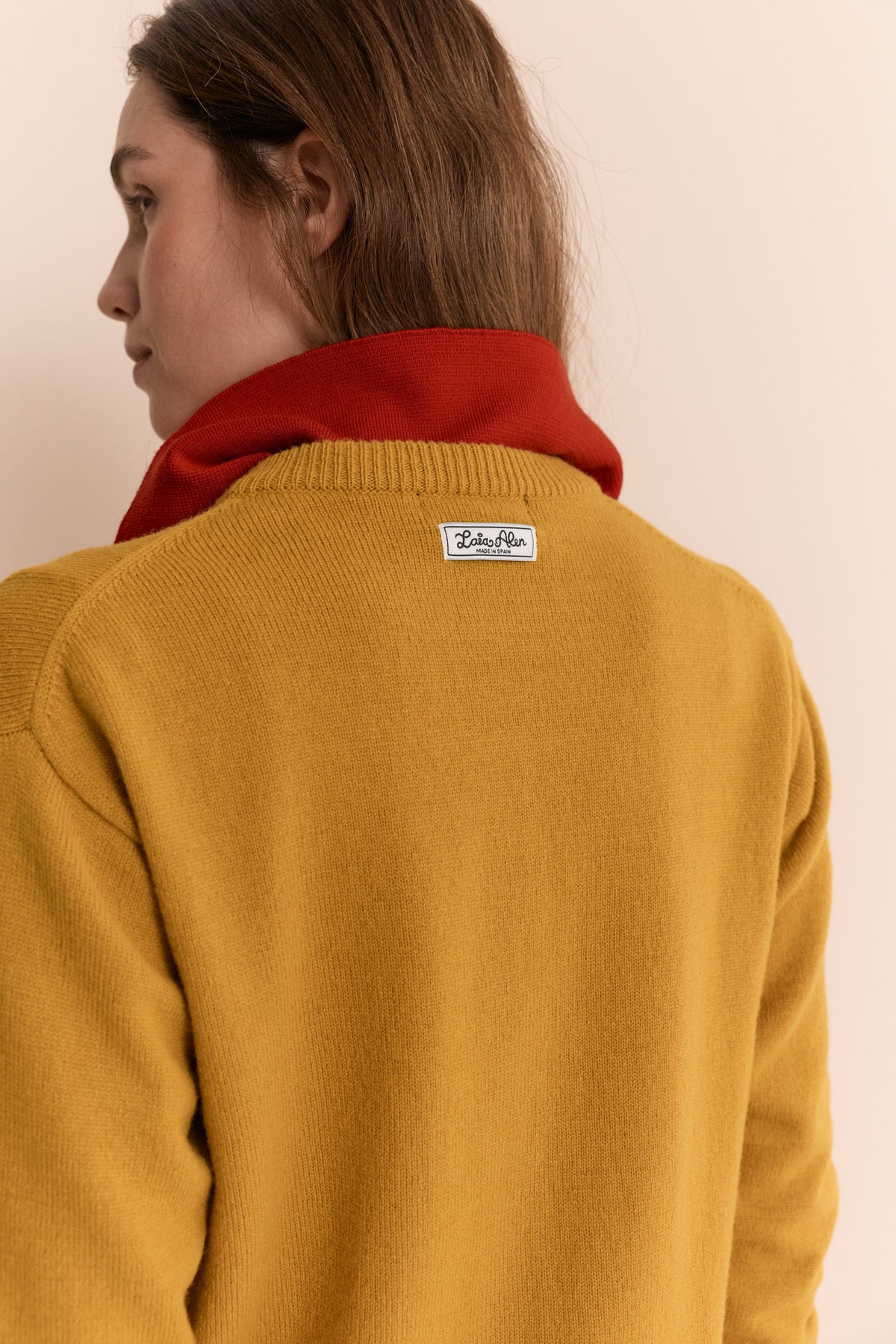Kent Cardigan Mustard Sweaters Laia Alen 