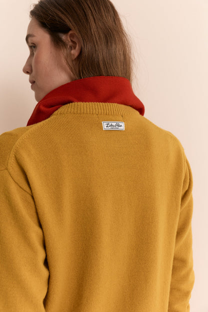 Kent Cardigan Mustard Sweaters Laia Alen 