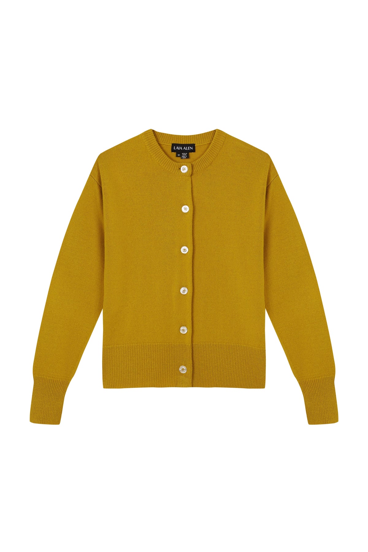 Kent Cardigan Mustard Sweaters Laia Alen 