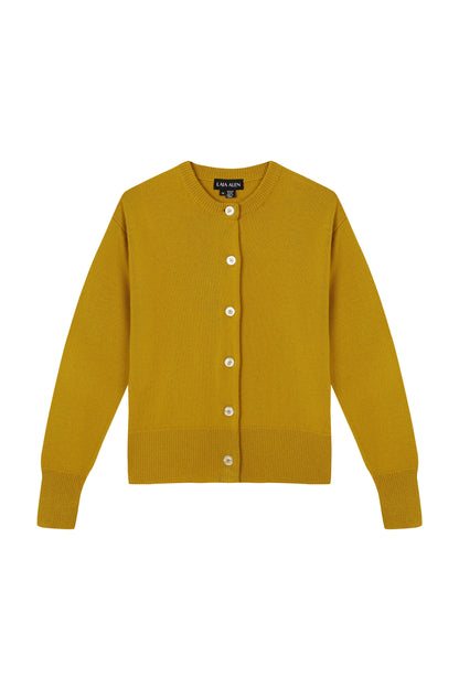 Kent Cardigan Mustard Sweaters Laia Alen 