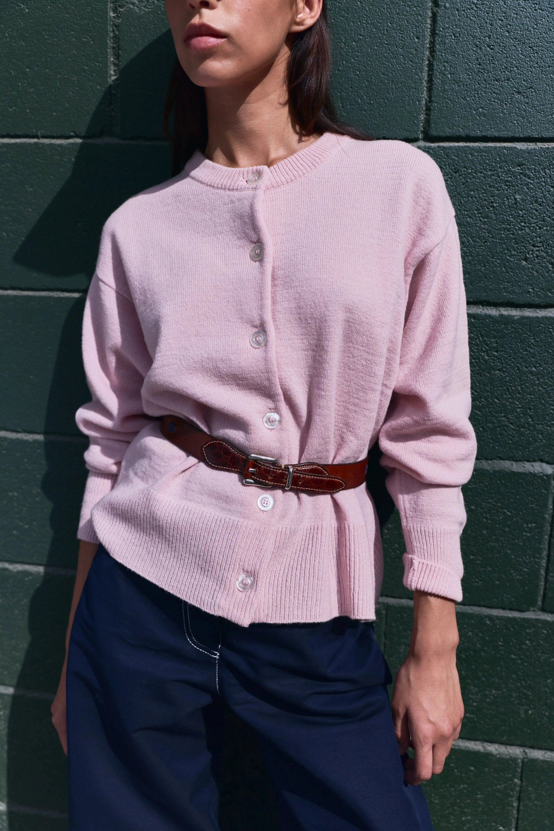 Kent Cardigan Pink Sweaters Laia Alen 