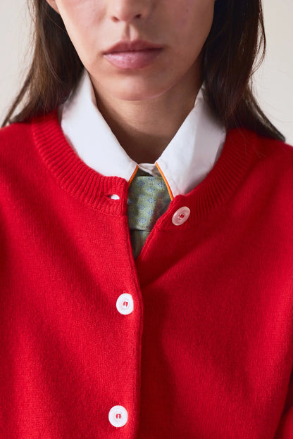 Kent Cardigan Red Sweaters Laia Alen 