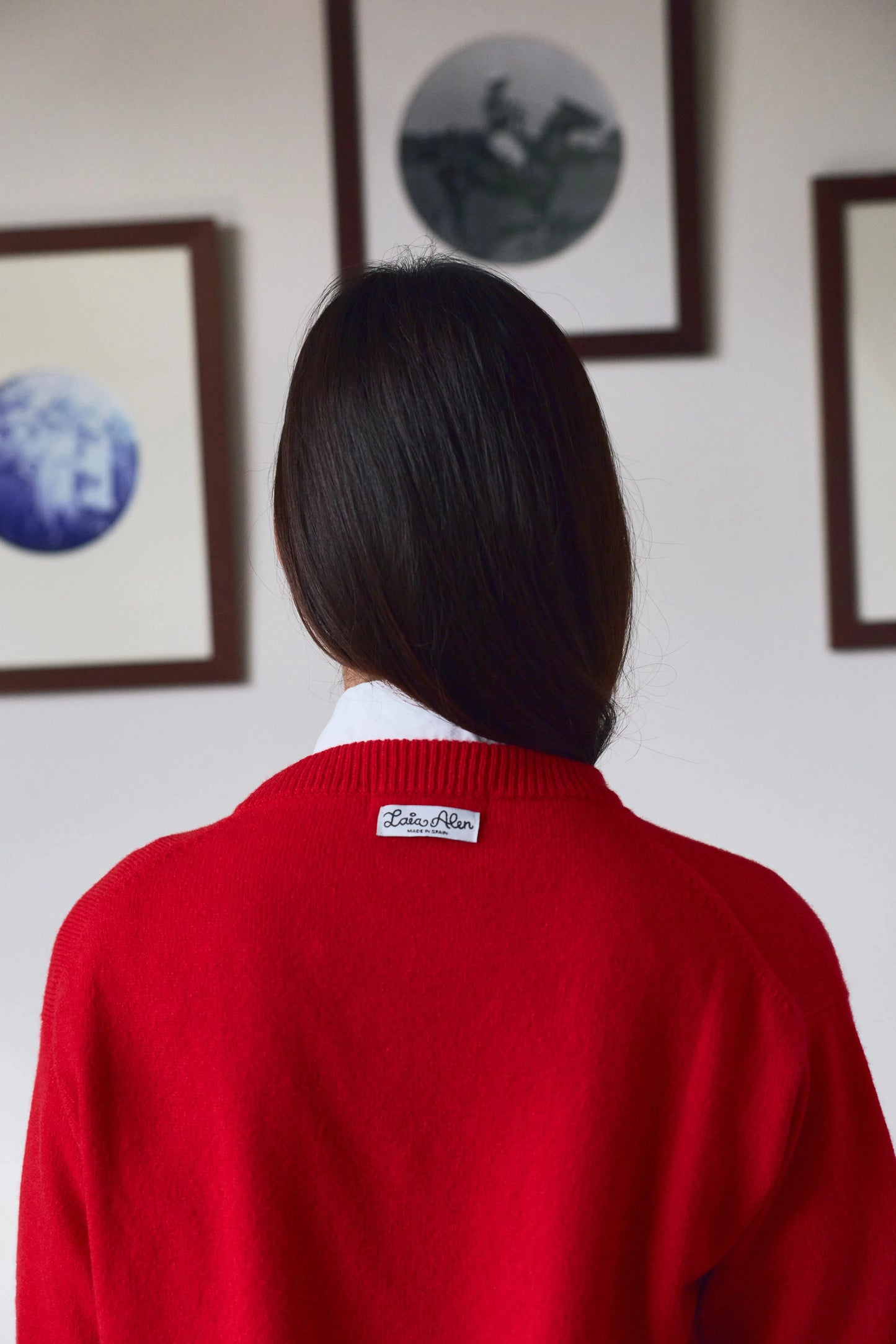 Kent Cardigan Red Sweaters Laia Alen 