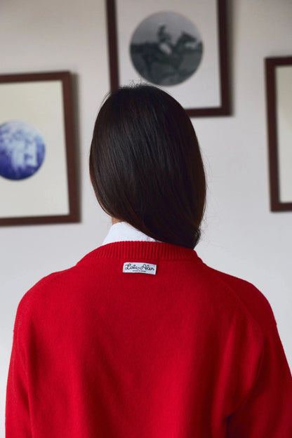 Kent Cardigan Red Sweaters Laia Alen 