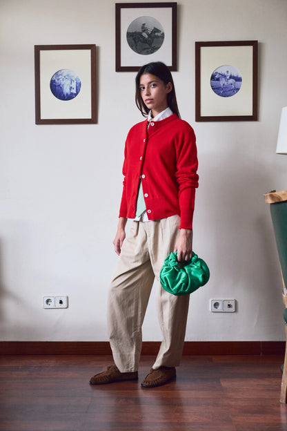 Kent Cardigan Red Sweaters Laia Alen 