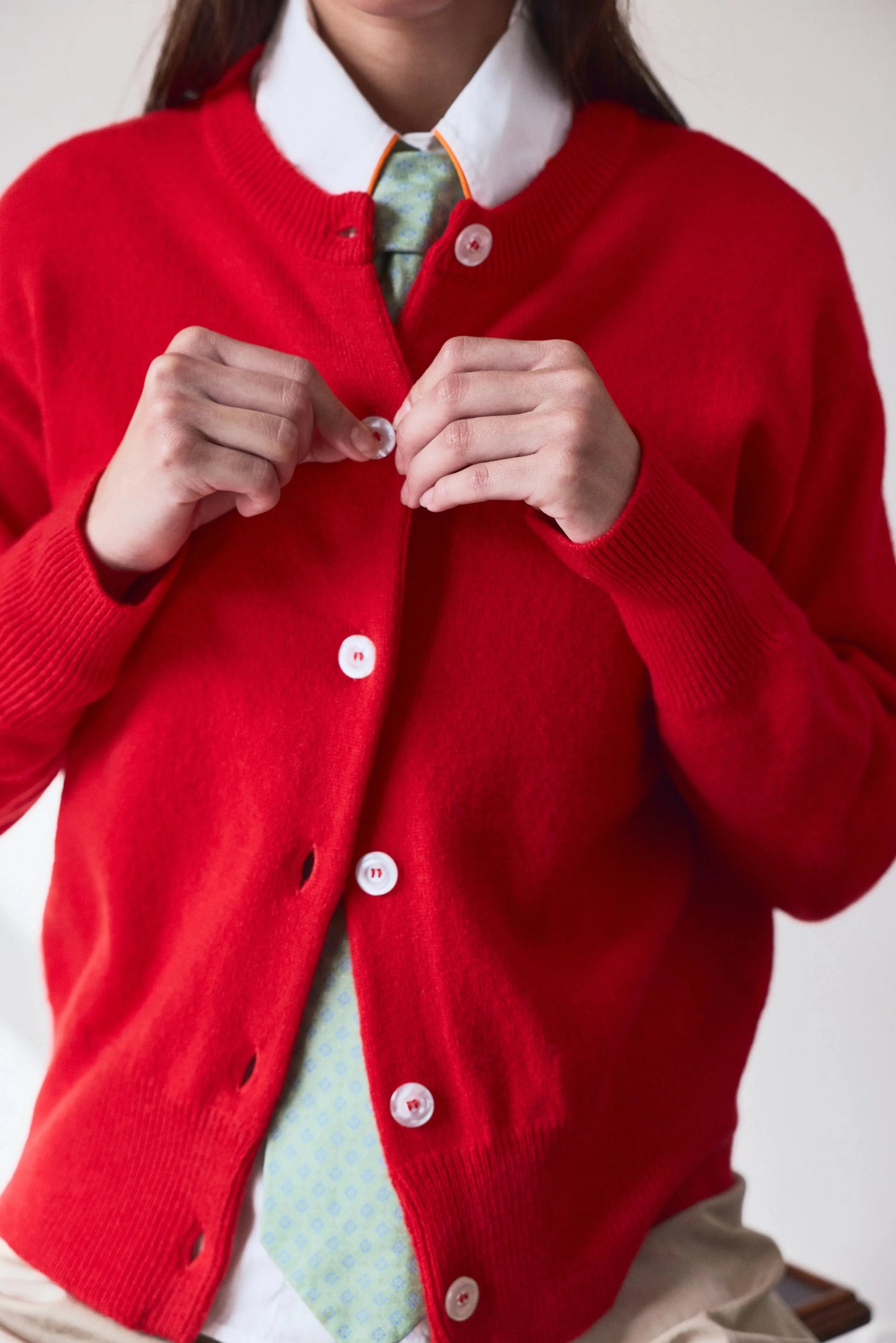 Kent Cardigan Red Sweaters Laia Alen 