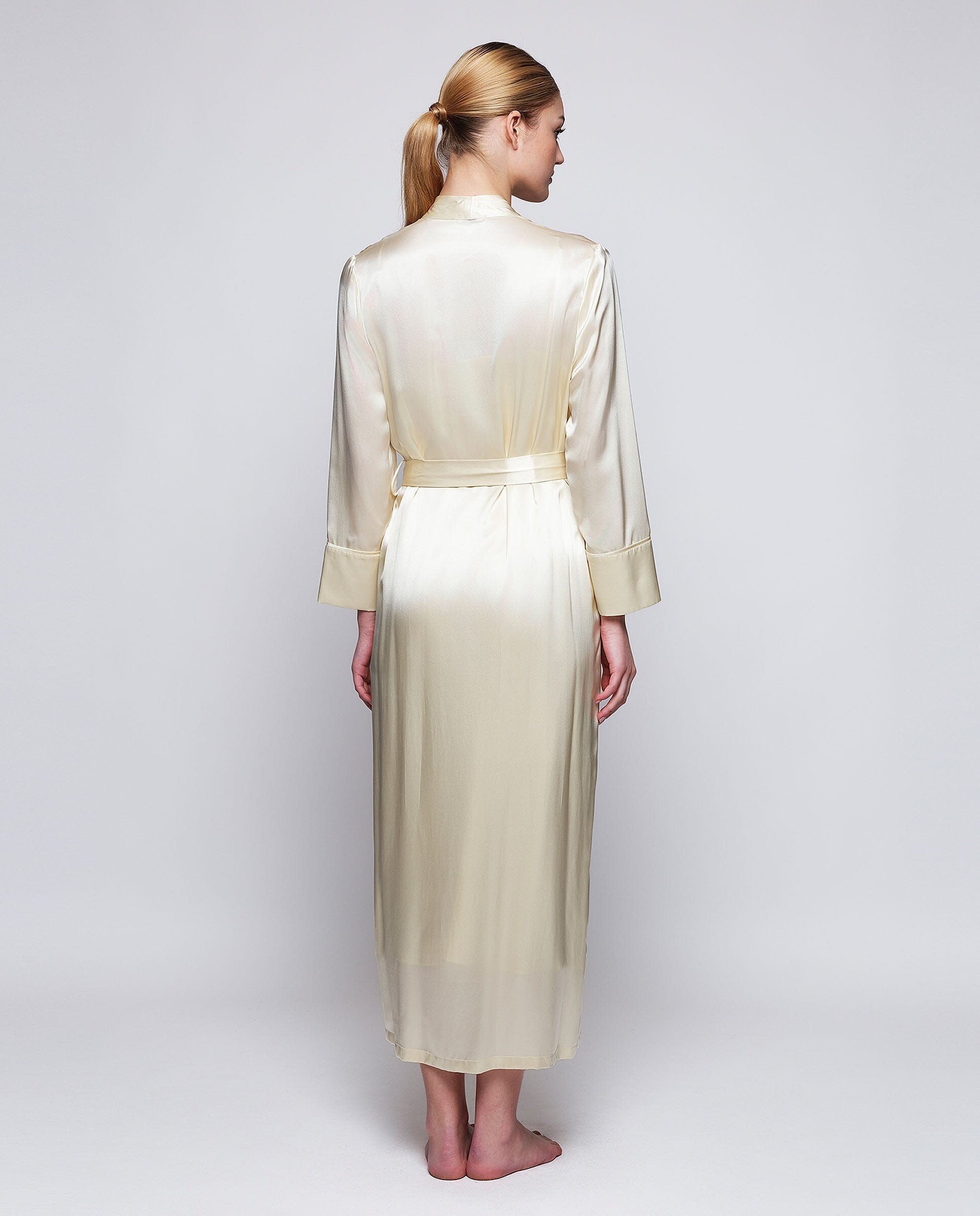 Kimono beige Robe Mirto 