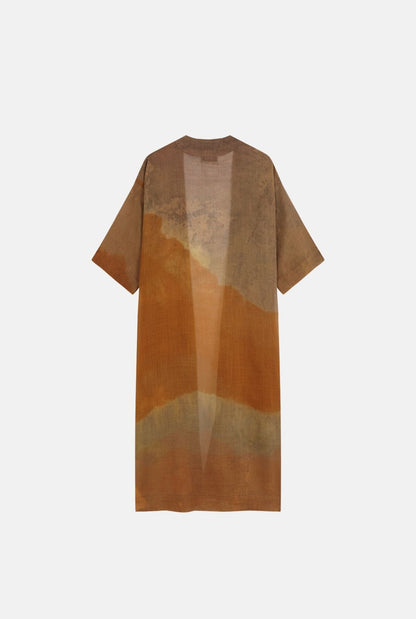 Kimono Charlotte Amarillo Beige Mostaza Capes & shawls Atelier Aletheia 