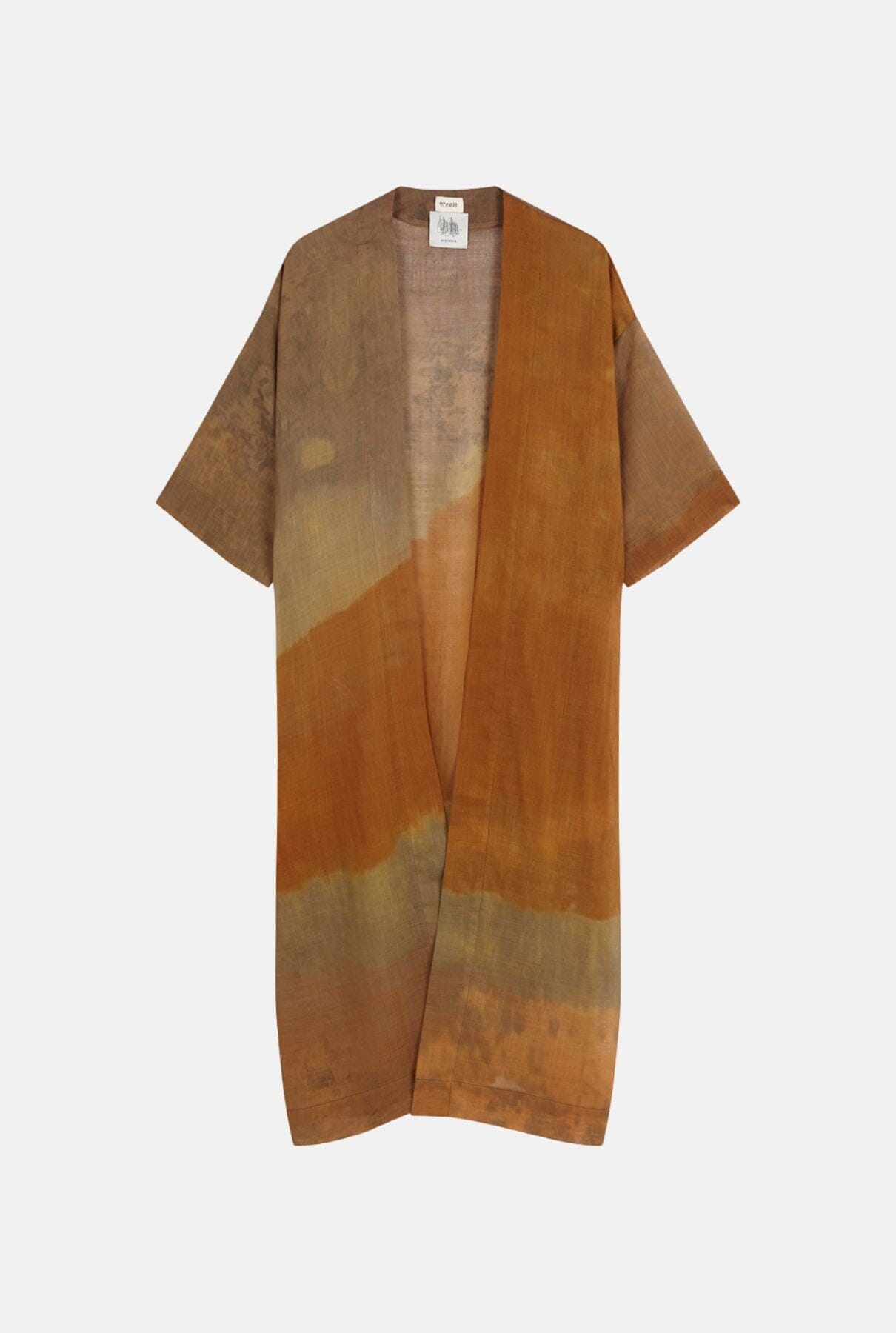 Kimono Charlotte Amarillo Beige Mostaza Capes & shawls Atelier Aletheia 