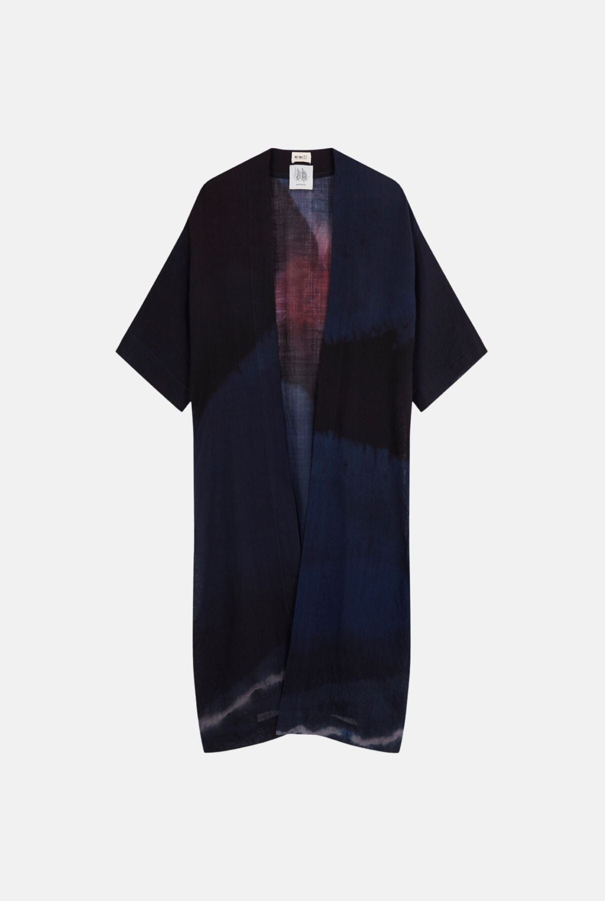 Kimono Charlotte Azul Gris Indigo Rojo Capes & shawls Atelier Aletheia 