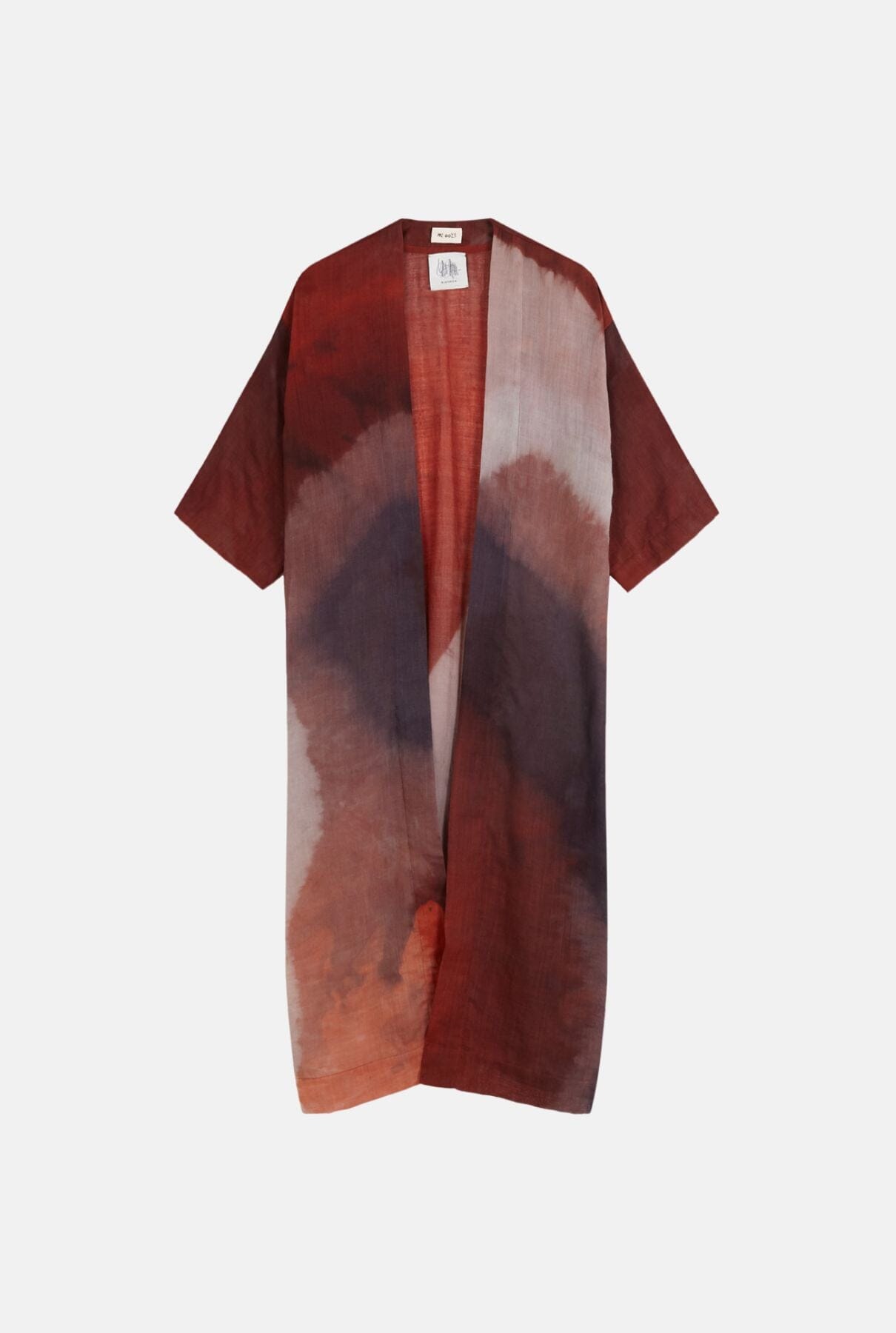 Kimono Charlotte Negro Burdeos Crema Rojo Capes & shawls Atelier Aletheia 