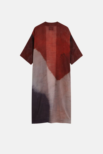 Kimono Charlotte Negro Burdeos Crema Rojo Capes & shawls Atelier Aletheia 