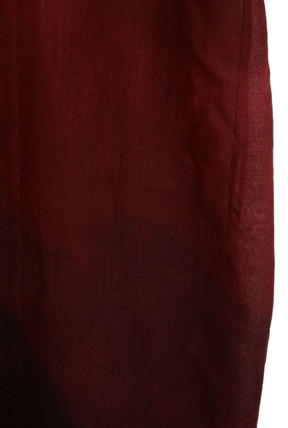 Kimono Charlotte Negro Burdeos Rojo Capes & shawls Atelier Aletheia 