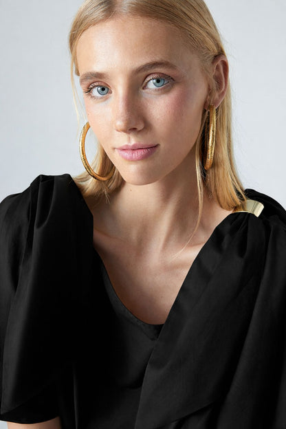 Kira Top Black Tops and Blouses The Label Edition 